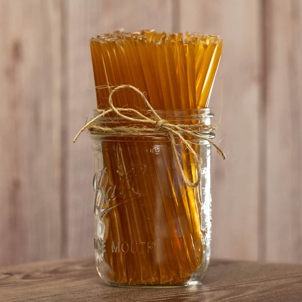 Honey straws Zack's Bees